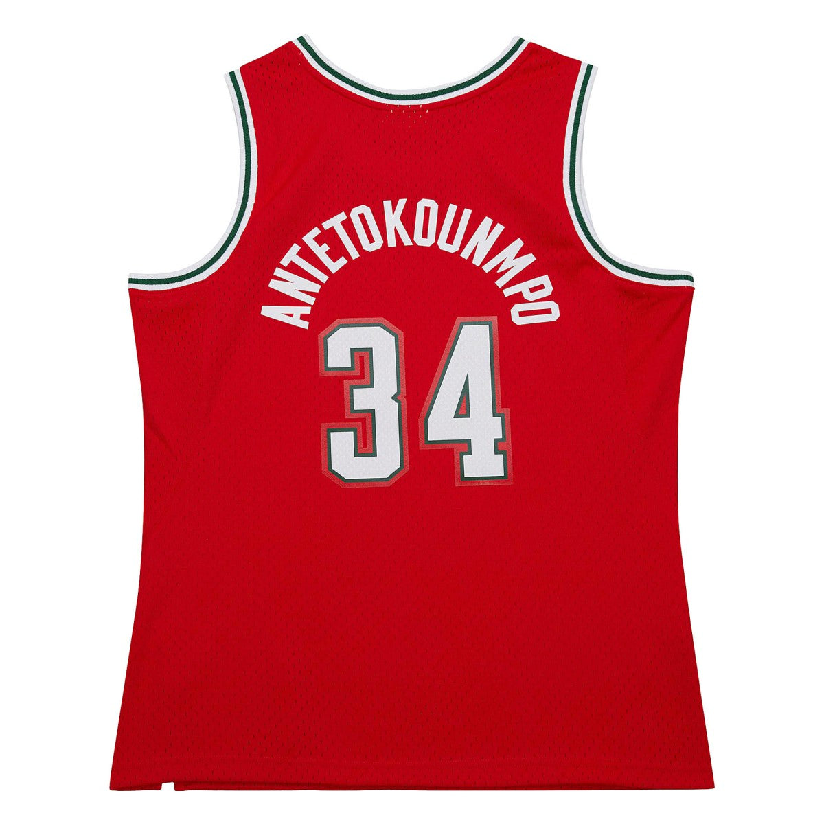 Mitchell & Ness Giannis Antetokounmpo Milwaukee Bucks 2014/15 Hardwood Classics Swingman Jersey Red