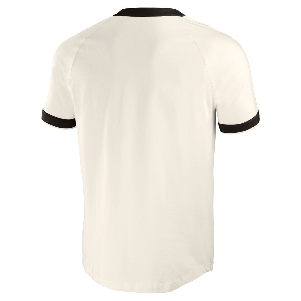 Cincinnati Reds Darius Rucker Collection by Fanatics Henley Raglan T-Shirt Sale