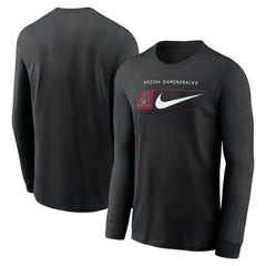 Arizona Diamondbacks Nike Local Logo Swoosh Lockup Long Sleeve T-Shirt Discount