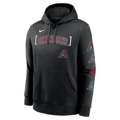 Arizona Diamondbacks Nike Club Stack Pullover Hoodie Outlet