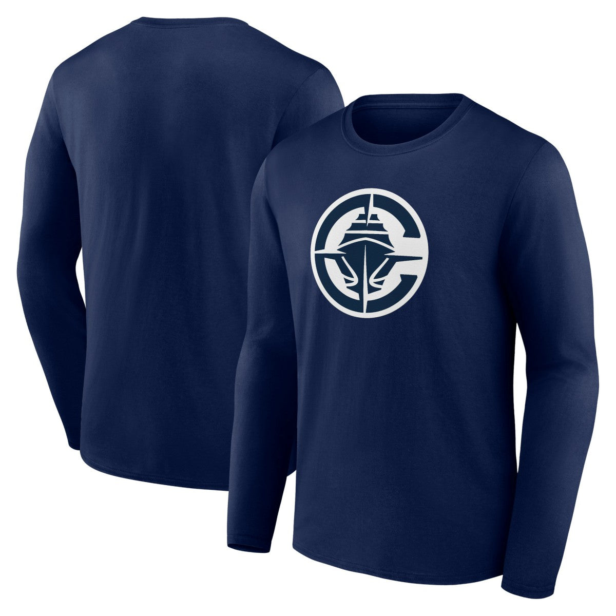 LA Clippers Primary Logo Long Sleeve T-Shirt Navy