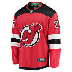 Jacob Markstrom New Jersey Devils Fanatics Home Premier Breakaway Player Jersey - Red | Fanatics Lifestyle