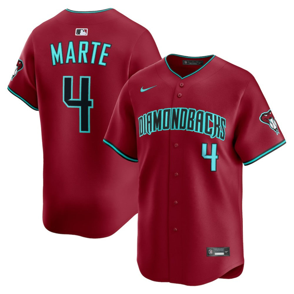 Ketel Marte Arizona Diamondbacks Nike Alternate 2 Limited Player Jersey Near Me