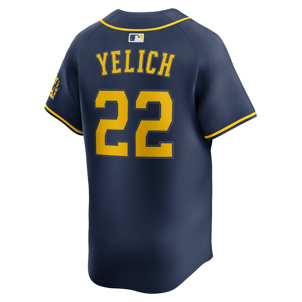 Christian Yelich Milwaukee Brewers Nike Alternate Limited Jersey for sale