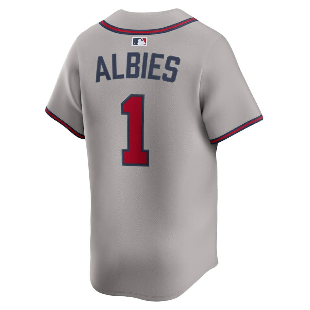 Ozzie Albies Atlanta Braves Nike Road Limited Player Jersey Near Me