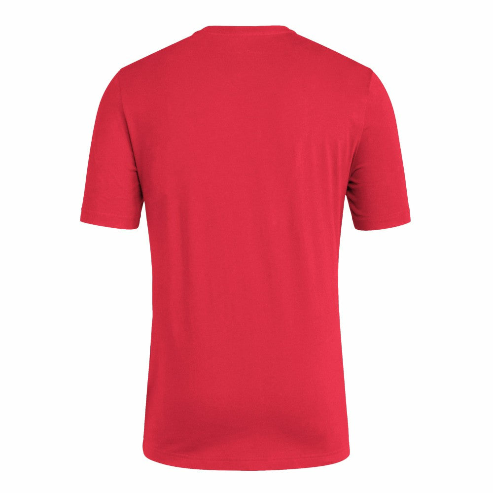 Adidas - Spain National Team 2024 European Champions T-Shirt - Red