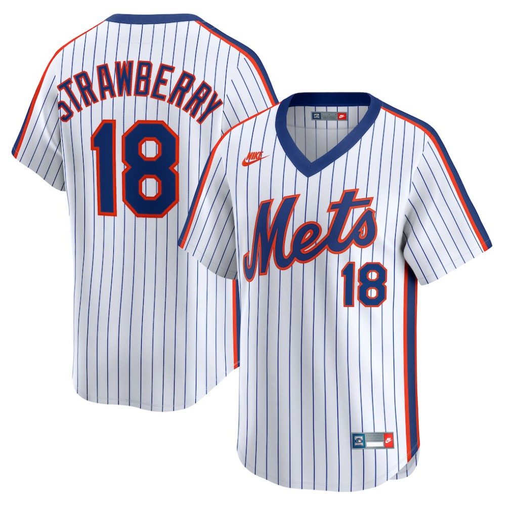Darryl Strawberry New York Mets Nike Throwback Cooperstown Collection Limited Jersey Online