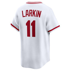 Barry Larkin Cincinnati Reds Nike Throwback Cooperstown Collection Limited Jersey Online
