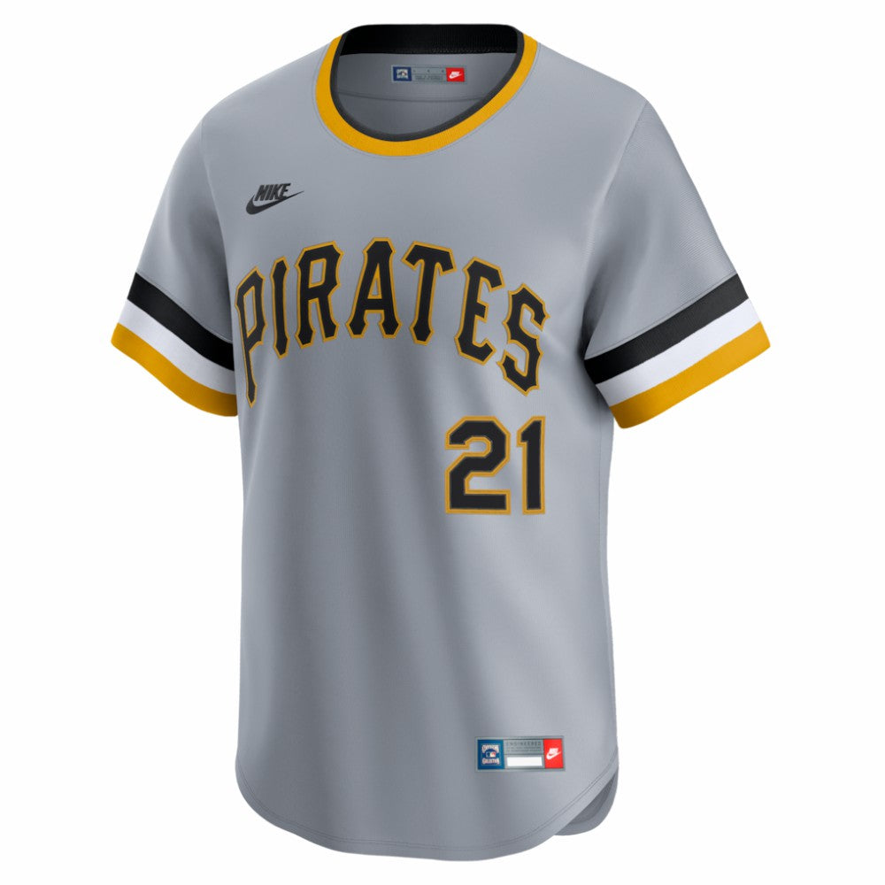 Roberto Clemente Pittsburgh Pirates Nike Throwback Cooperstown Collection Limited Jersey Sale
