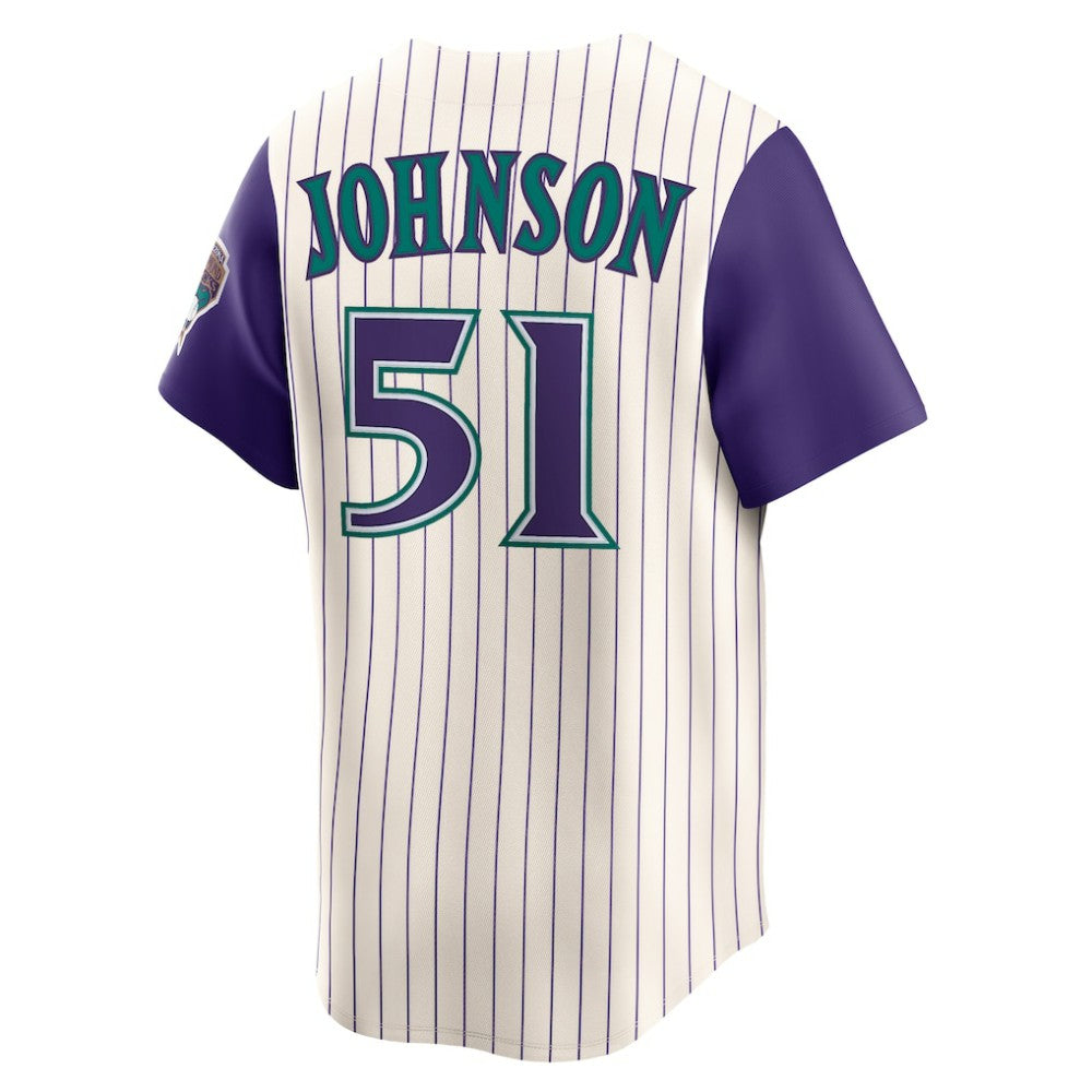 Randy Johnson Arizona Diamondbacks Nike Throwback Cooperstown Collection Limited Jersey for sale