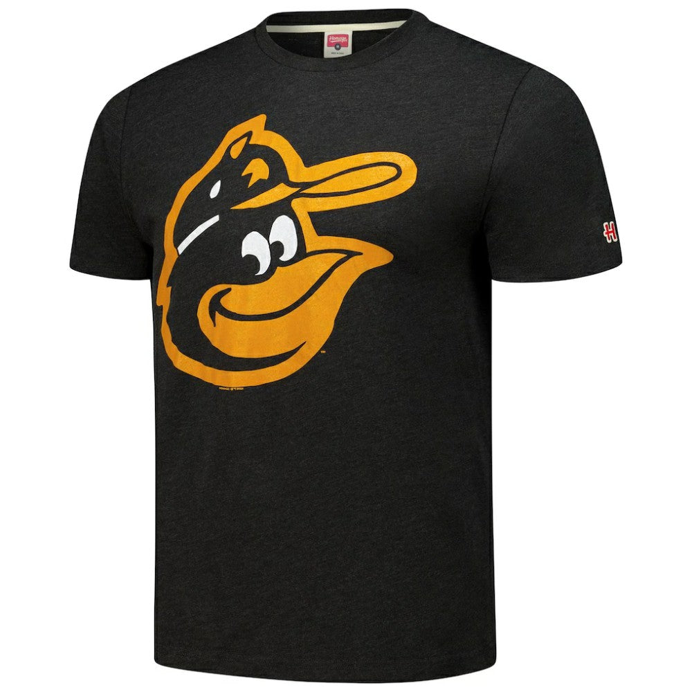 Baltimore Orioles Homage Cooperstown Collection Hand-Drawn Logo Tri-Blend T-Shirt Near Me