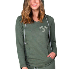 Boston Red Sox Concepts Sport Women's Mainstream Terry Tri-Blend V-Neck Pullover Hoodie Sale