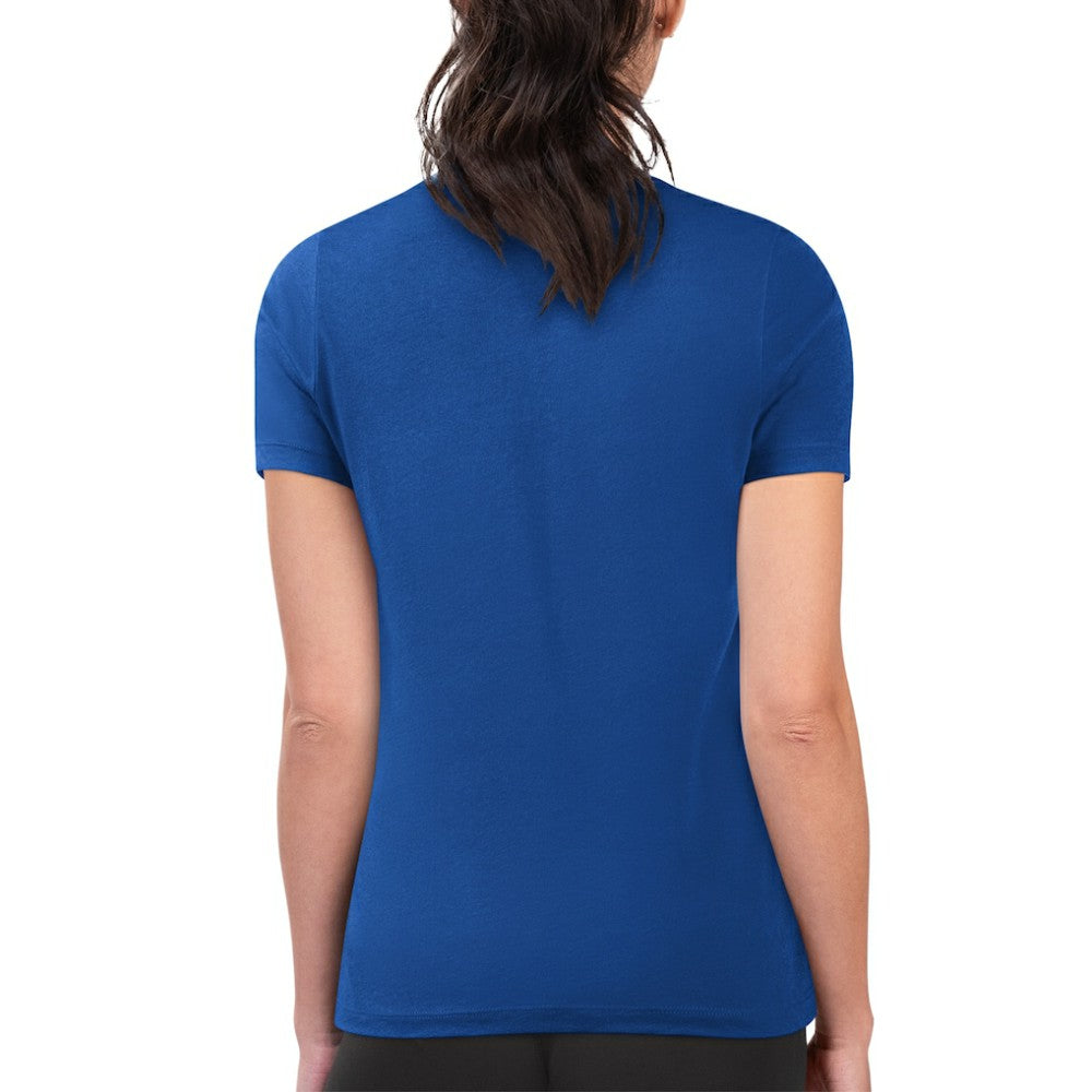 Texas Rangers G-III 4Her by Carl Banks Women's Super-Slim Fit Lightweight Flowers Graphic T-Shirt Outlet