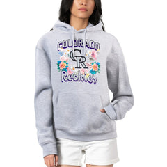 Colorado Rockies G-III 4Her by Carl Banks Women's Flowers Graphic Pullover Hoodie Sale