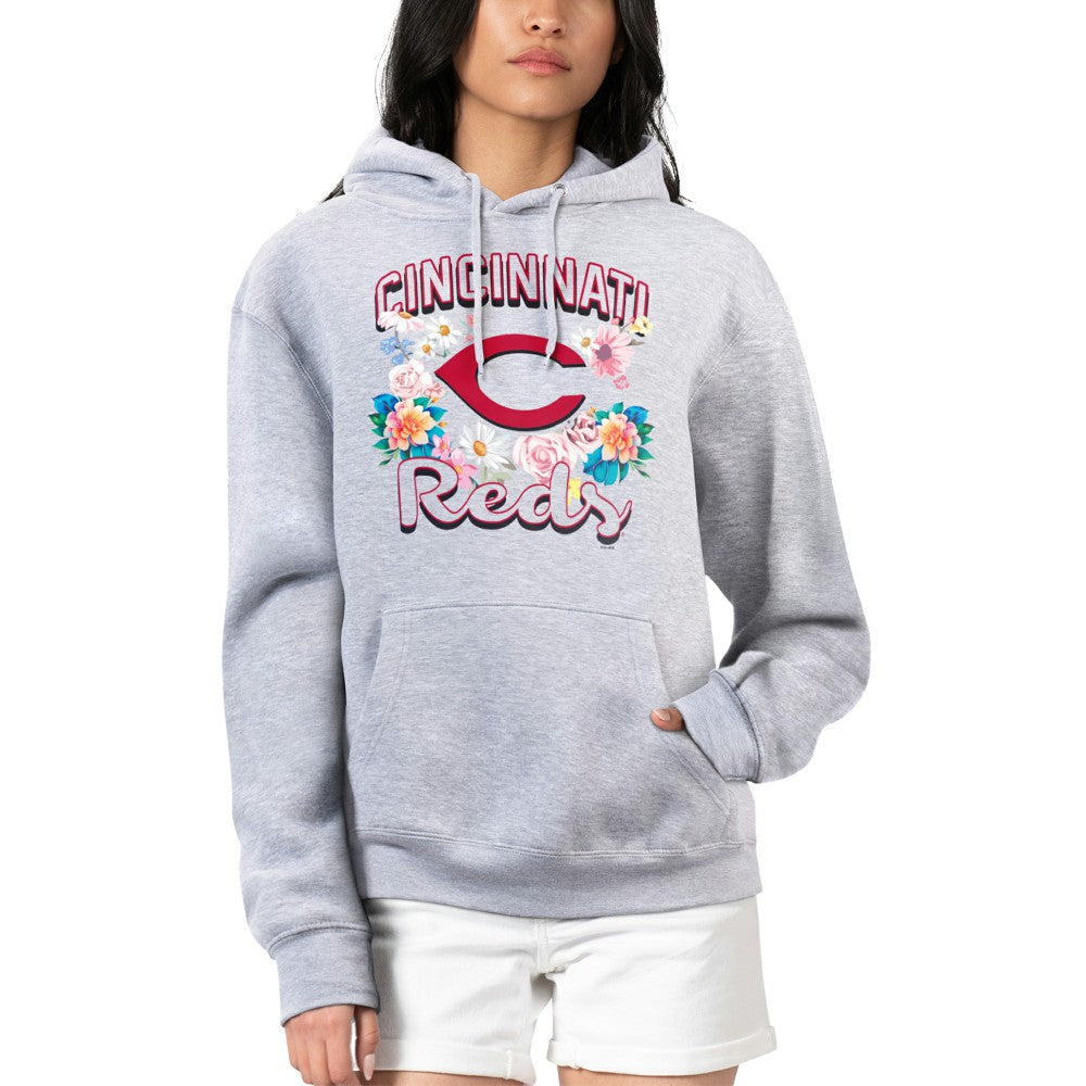 Cincinnati Reds G-III 4Her by Carl Banks Women's Flowers Graphic Pullover Hoodie Near Me