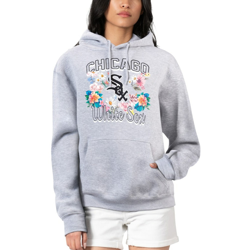 Chicago White Sox G-III 4Her by Carl Banks Women's Flowers Graphic Pullover Hoodie for sale