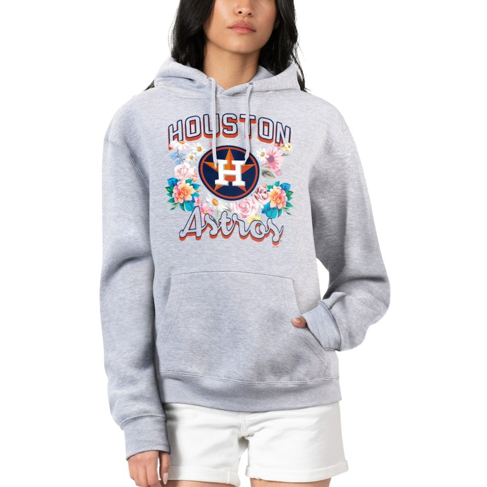 Houston Astros G-III 4Her by Carl Banks Women's Flowers Graphic Pullover Hoodie Sale