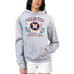 Houston Astros G-III 4Her by Carl Banks Women's Flowers Graphic Pullover Hoodie Sale