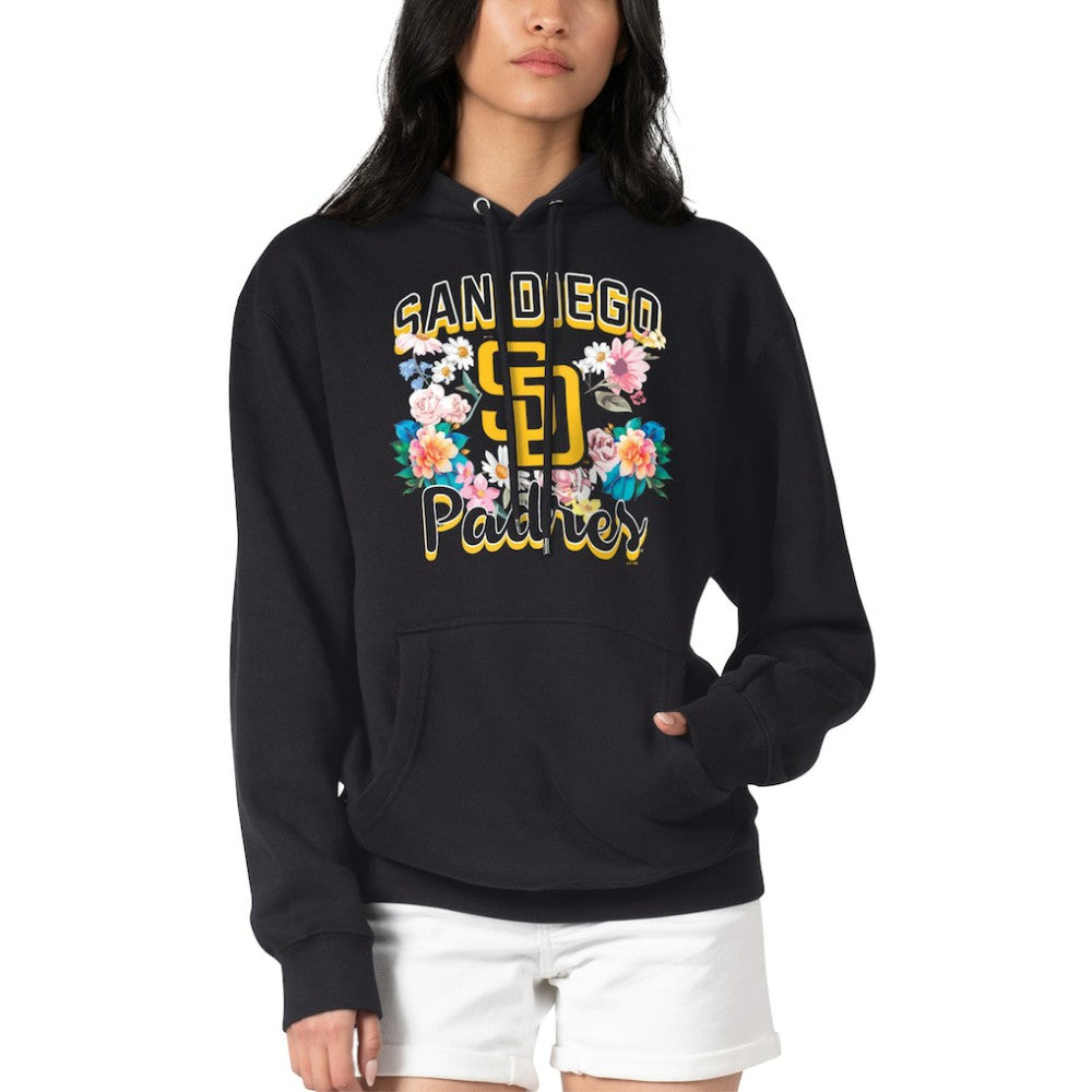 San Diego Padres G-III 4Her by Carl Banks Women's Flowers Graphic Pullover Hoodie Sale