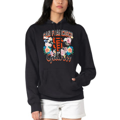 San Francisco Giants G-III 4Her by Carl Banks Women's Flowers Graphic Pullover Hoodie Outlet