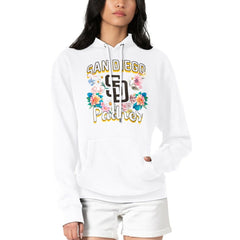 San Diego Padres G-III 4Her by Carl Banks Women's Flowers Graphic Pullover Hoodie Discount
