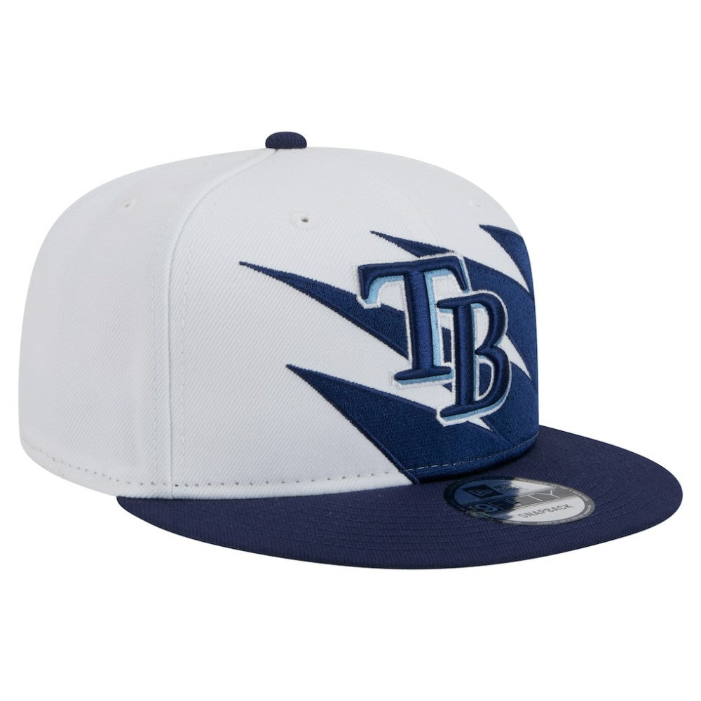 Tampa Bay Rays New Era Jagged 9FIFTY Snapback Hat for sale