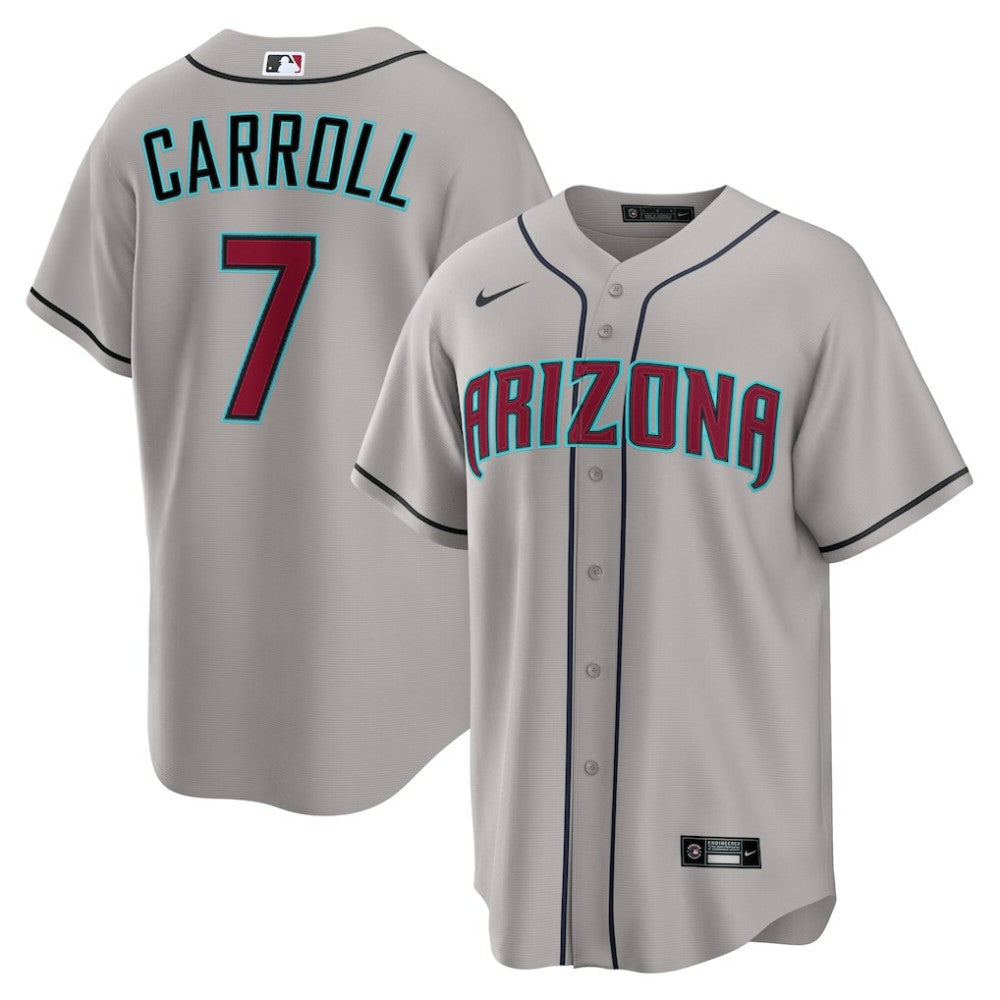 Corbin Carroll Arizona Diamondbacks Nike Road Replica Jersey for sale