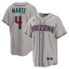 Ketel Marte Arizona Diamondbacks Nike Road Replica Jersey for sale
