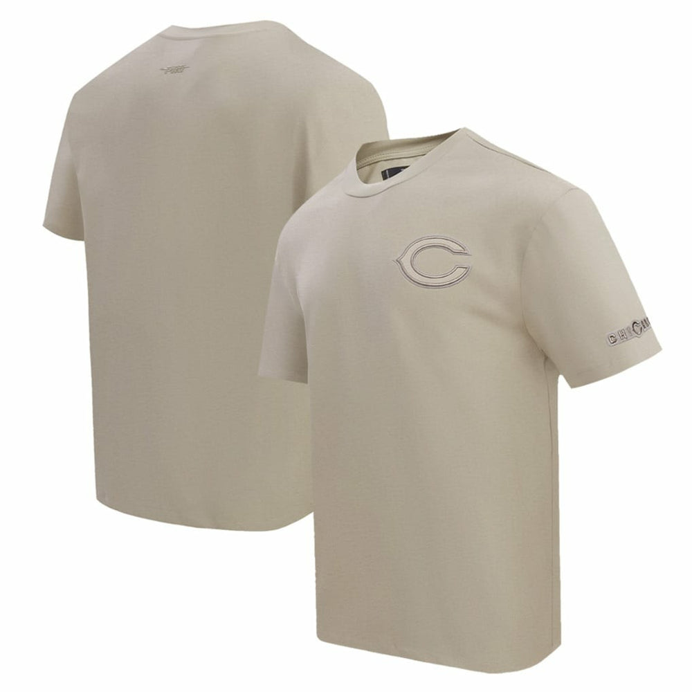 Chicago Bears Pro Standard Drop Shoulder T-Shirt - Tan - NFL