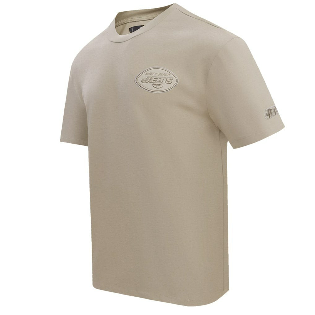 New York Jets Pro Standard Drop Shoulder T-Shirt - Tan - NFL