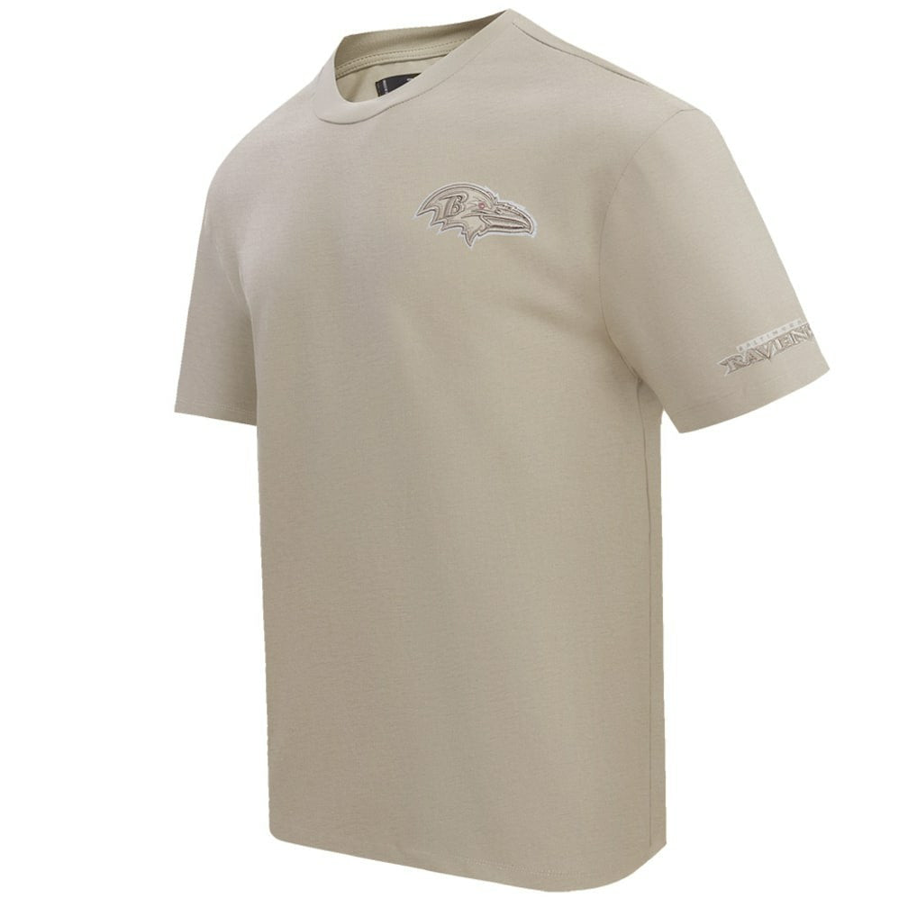 Baltimore Ravens Pro Standard Drop Shoulder T-Shirt - Tan - NFL