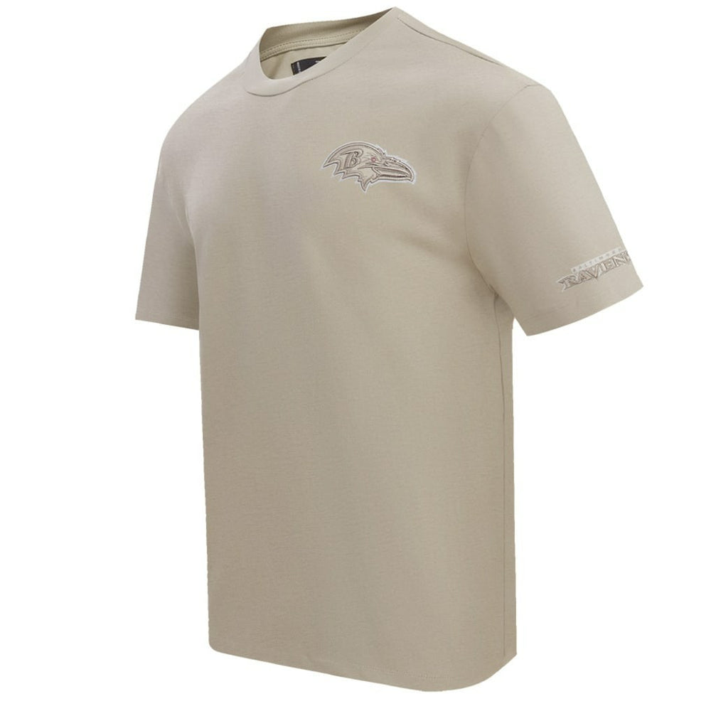 Baltimore Ravens Pro Standard Drop Shoulder T-Shirt - Tan - NFL