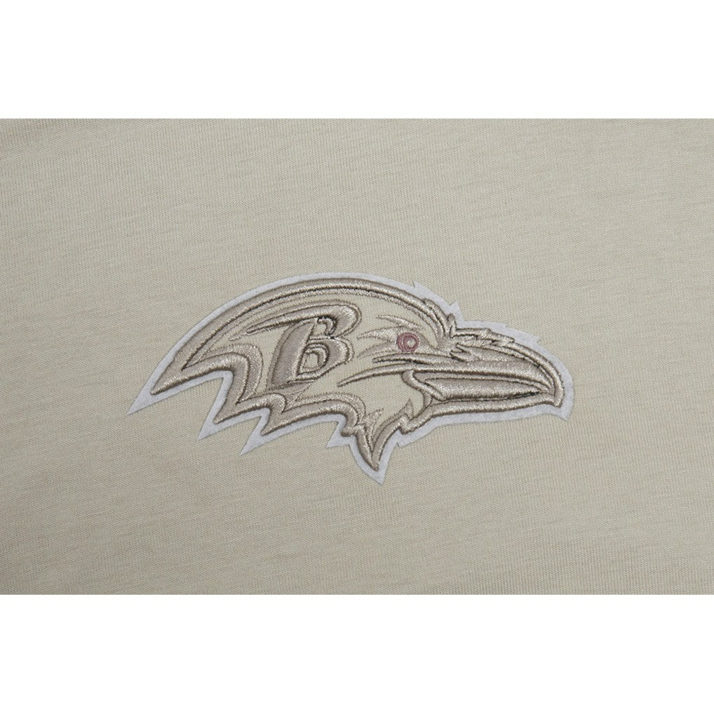 Baltimore Ravens Pro Standard Drop Shoulder T-Shirt - Tan - NFL
