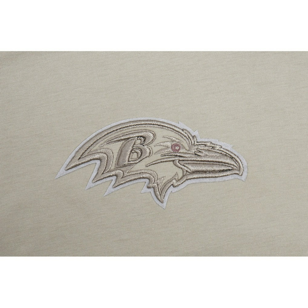 Baltimore Ravens Pro Standard Drop Shoulder T-Shirt - Tan - NFL