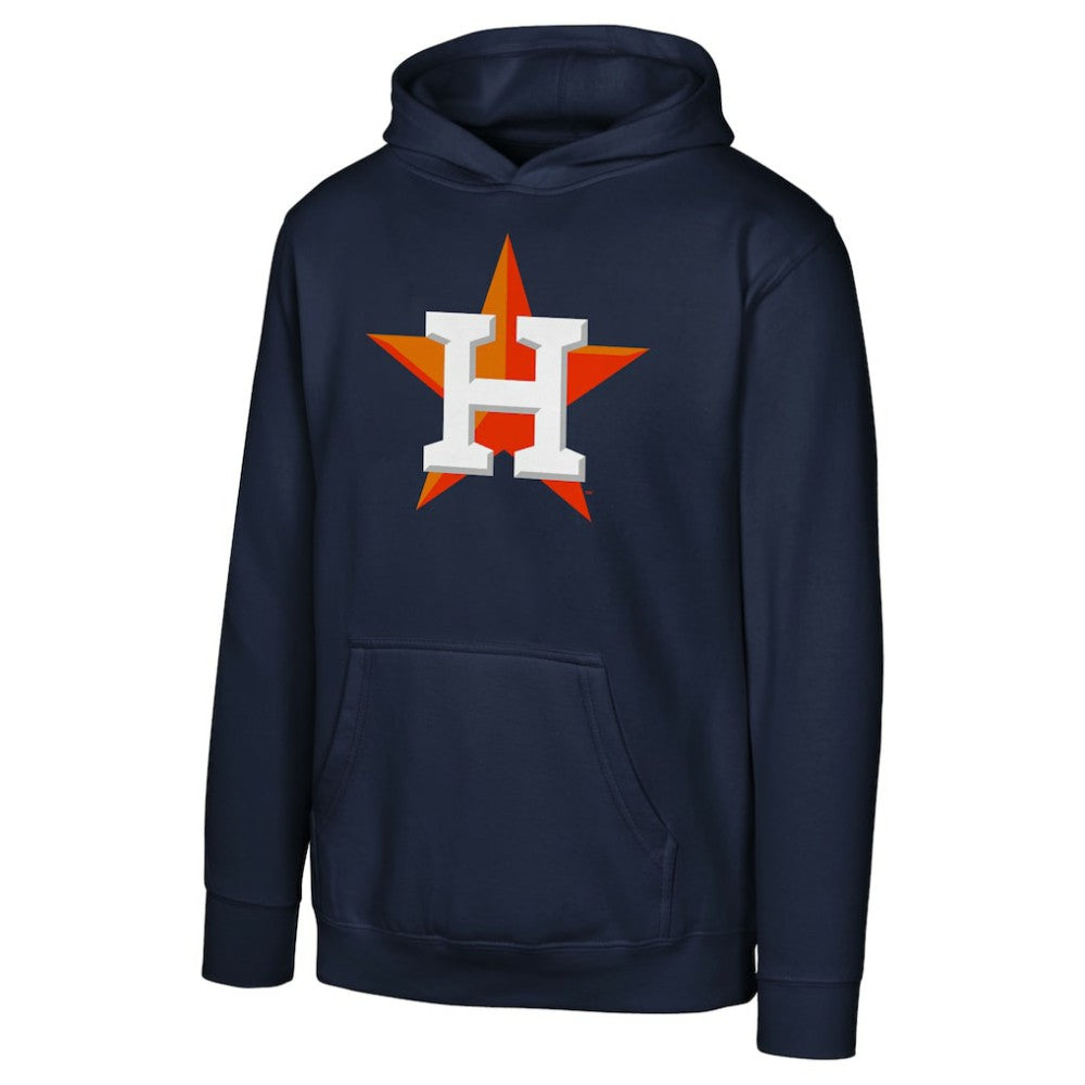 Houston Astros Youth Primary Logo Pullover Hoodie Near Me