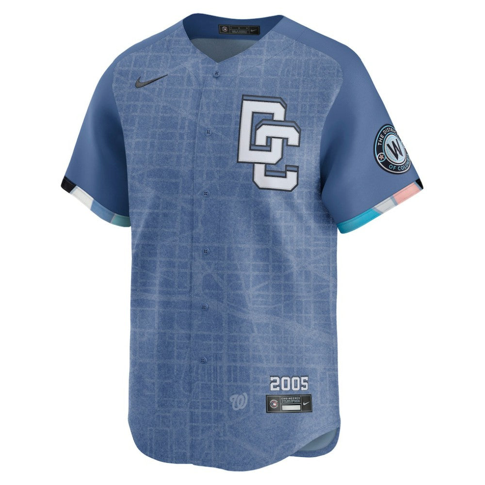 CJ Abrams Washington Nationals Nike 2025 City Connect Limited Jersey for sale