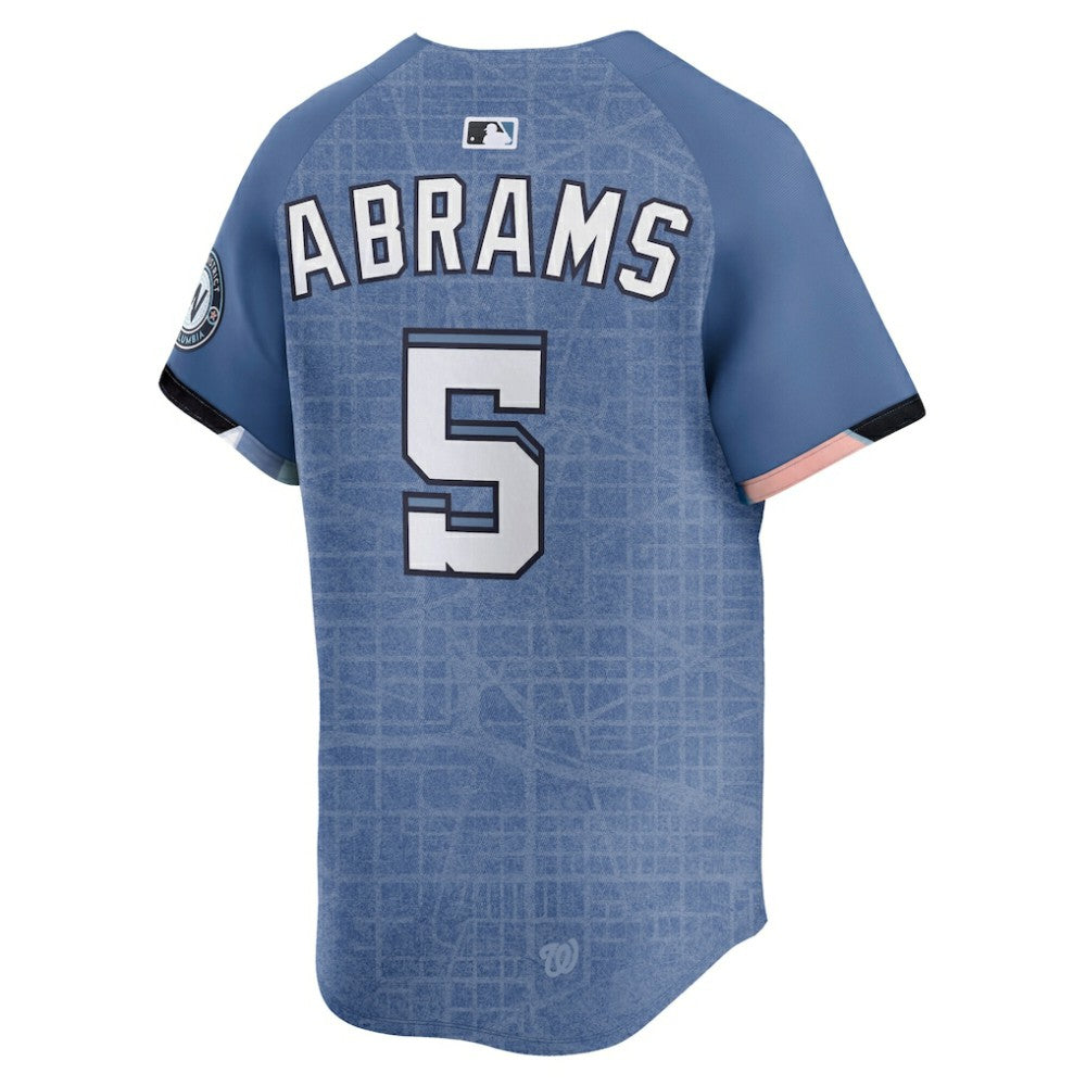 CJ Abrams Washington Nationals Nike 2025 City Connect Limited Jersey for sale
