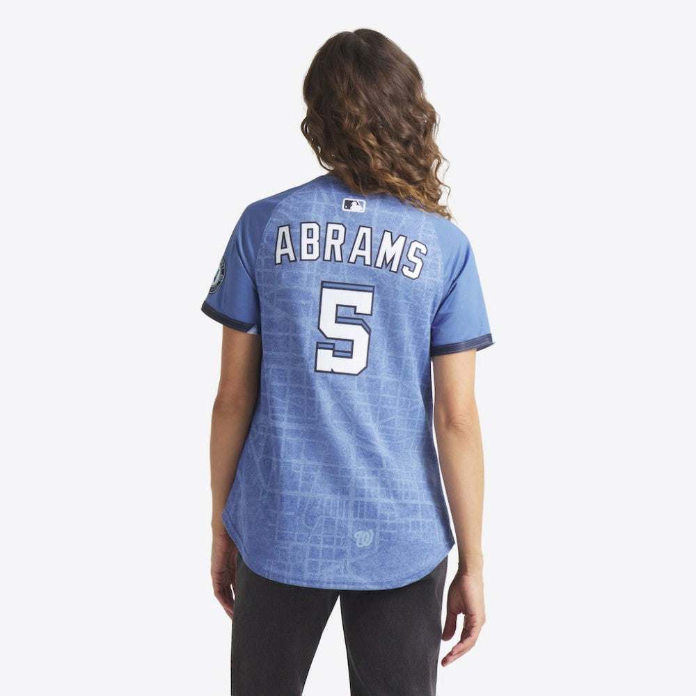 CJ Abrams Washington Nationals Nike Women's 2025 City Connect Limited Jersey Near Me