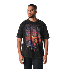 Phoenix Suns The Wild Collective Unisex Washed T-Shirt Black