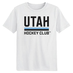 Utah Hockey Club Preschool Secondary Logo T-Shirt - White | NHL near me