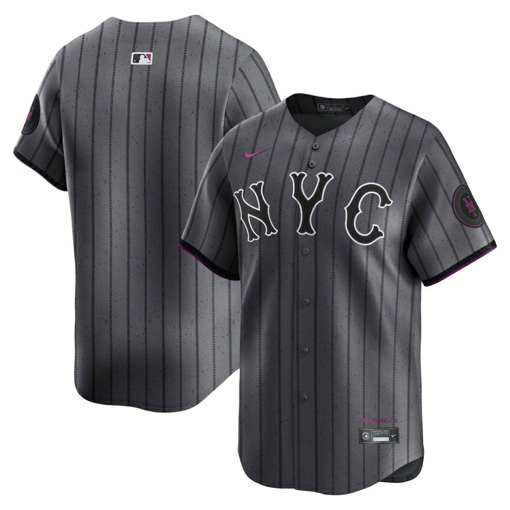 New York Mets Nike City Connect Limited Jersey Near Me