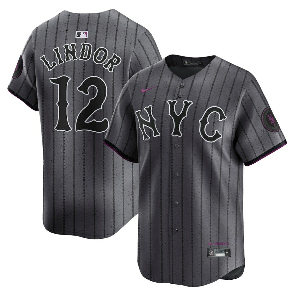 Francisco Lindor New York Mets Nike City Connect Limited Jersey Sale