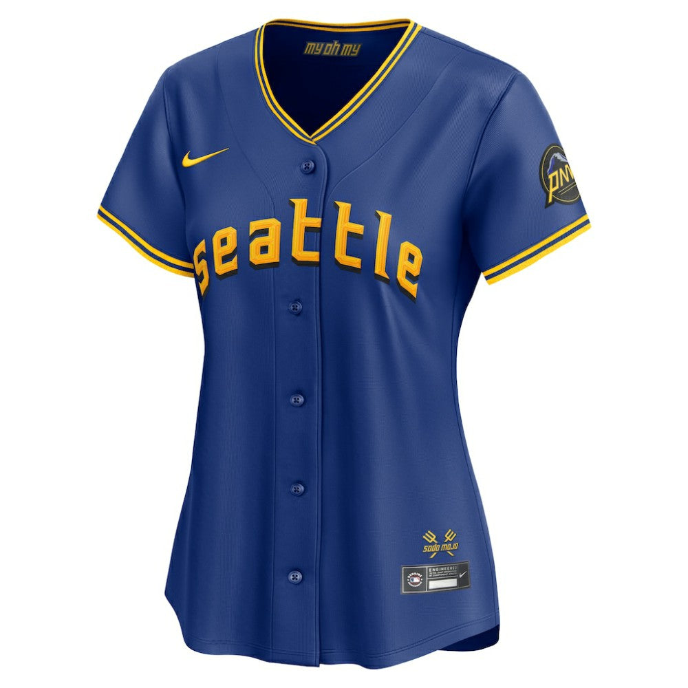 Seattle Mariners Nike Women's City Connect Limited Jersey Discount