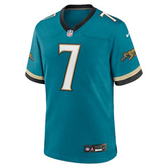 Brian Thomas Jr. Jacksonville Jaguars Alternate Game Jersey - Teal - Nike