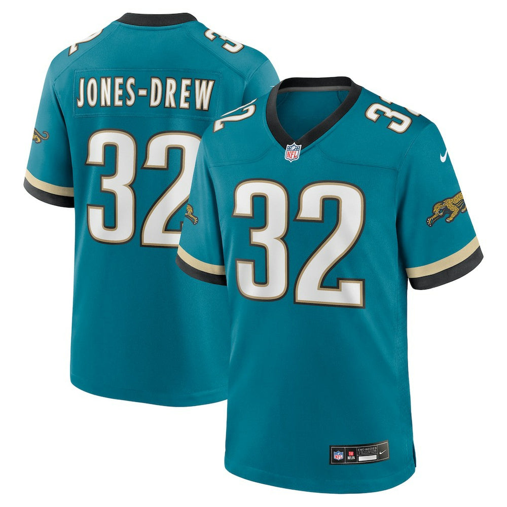 Maurice Jones-Drew Jacksonville Jaguars Retired Player Alternate Game Jersey - Teal - Nike