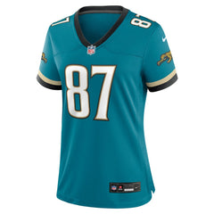 Keenan McCardell Jacksonville Jaguars Women's Prowler Throwback Retired Player Game Jersey - Teal - Nike