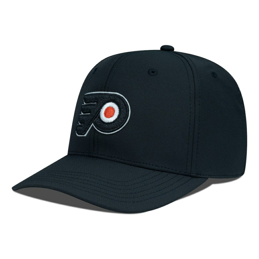 Philadelphia Flyers Levelwear Rise Flex Hat - Black | NHL near me