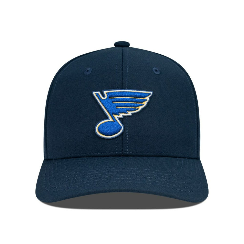 St. Louis Blues Levelwear Rise Flex Hat - Navy | NHL Clearance