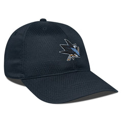 San Jose Sharks Levelwear Matrix Adjustable Hat - Black | NHL online