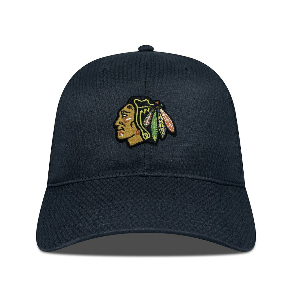Chicago Blackhawks Levelwear Matrix Adjustable Hat - Black | NHL near me